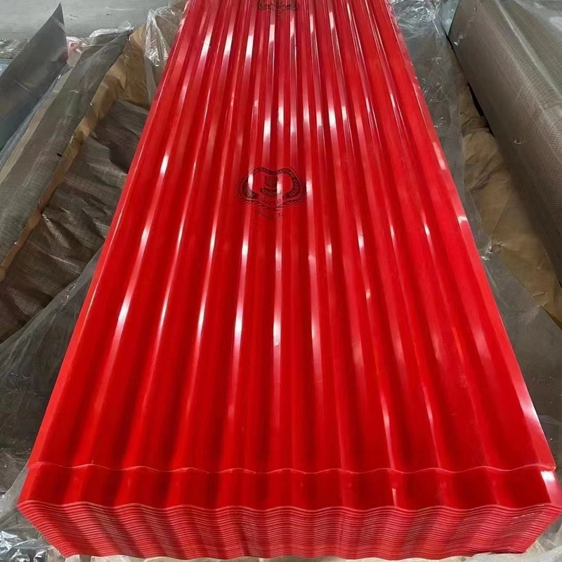 PPGI PPGL Galvalume 0.4mm Thick Aluminum Zinc Roofing Sheet From Shandong Factory