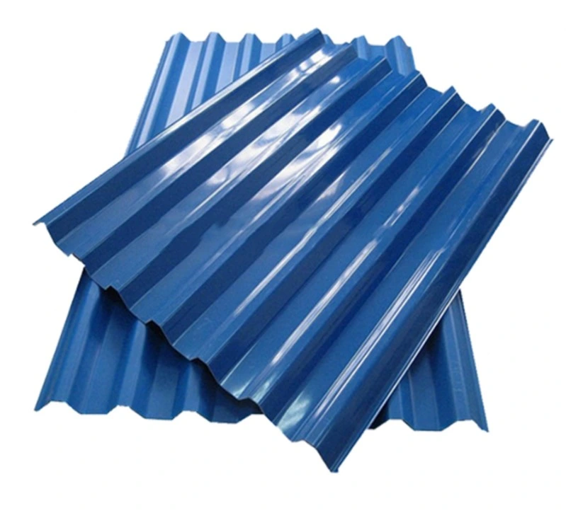 FP112 OEM blue red Color Coated Steel Roof Galvanized Prepainted Corrugated Roofing Sheet