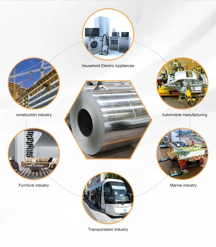 Chinese Supplier High Quality Good Price Cold Rolled Sheet Coil Dx51d Z275 Galvanized Steel Coil