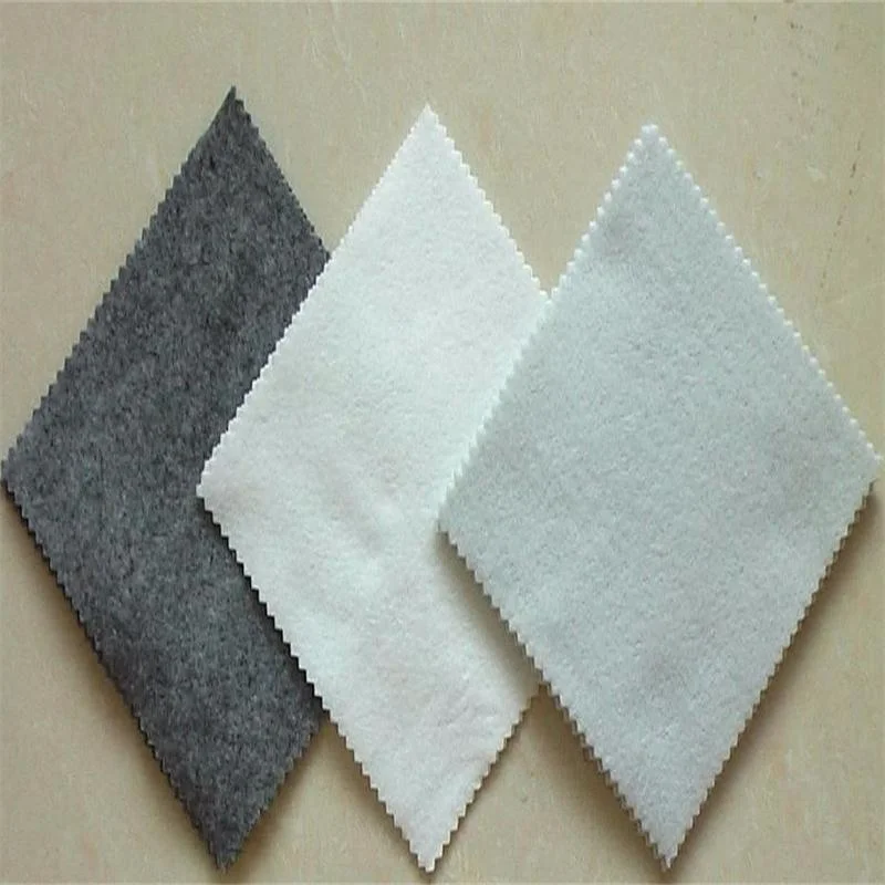 Nonwoven Needle Punched Heat Short Stable Fiber Geotextile for Separation