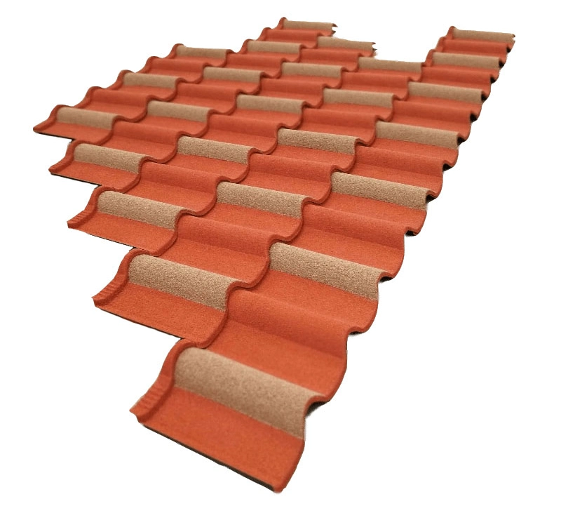 Factory 0.35-0.45mm Durable Golan Corrugated Roofing Stone Coated Metal Roofing Sheet