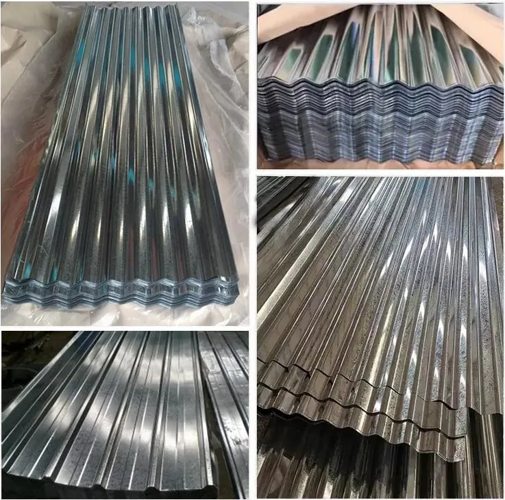 China Suppliers Galvalume Gl Corrugated Profiled Tile Price Hot DIP Gi Steel Metal Galvanized Roofing Sheet for Building Material