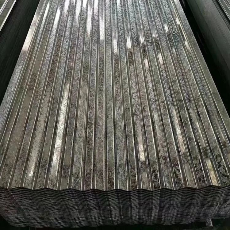 China Suppliers Galvalume Gl Corrugated Profiled Tile Price Hot DIP Gi Steel Metal Galvanized Roofing Sheet for Building Material