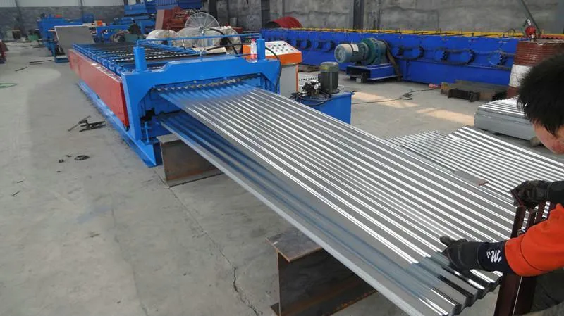 China Suppliers Galvalume Gl Corrugated Profiled Tile Price Hot DIP Gi Steel Metal Galvanized Roofing Sheet for Building Material