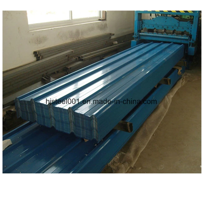 Hot Dipped Prepainted Galvanized Corrugated Steel Roofing in Sheet