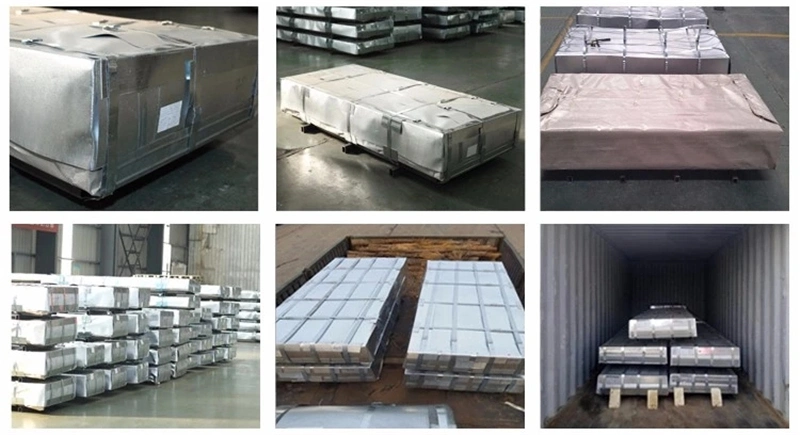 Roof/ Exterior Wall Materials Galvanized Sheet Metal Corrugated of PPGI Steel