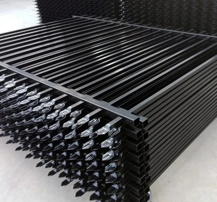 Black Garden Fence Commercial Fence/Steel Fence/Security Fence/Wire Fence/Fencing Security Fencing/Picket Fence/Fence Panel/Galvanized Steel Fence/Securit Gates