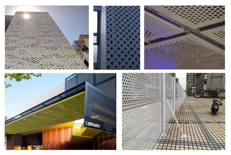 Reasonable Price Aluminum/Galvanized Perforated Sheet Metal for Architectural