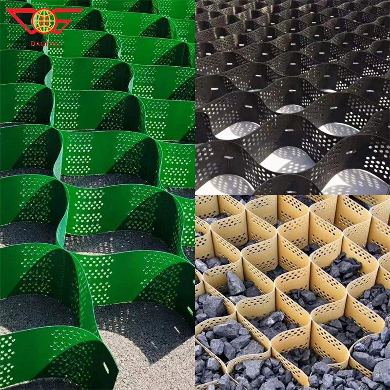 Gravel Stabilizer Geocell Plastic Honeycomb Road Driveway Paver Ground Grid