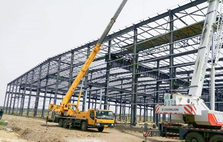 Steel Structure Industrial Aircraft Low Cost Poulet Metal Galvenized Corrugated Warehouse Workshop Hangar Garage for Customized