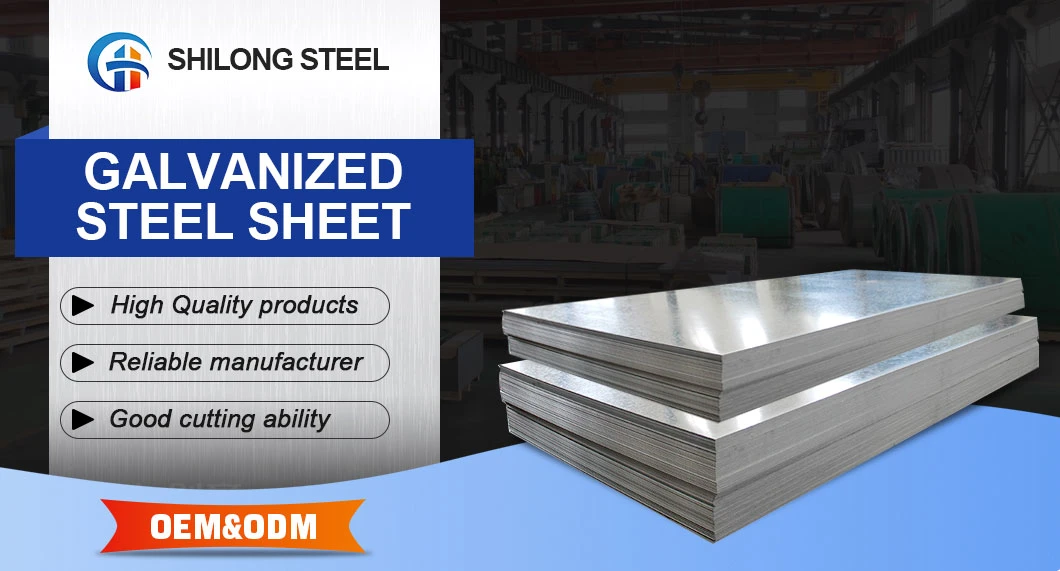 Factory Cold Rolled Hot Dipped Z275 Z180 Zn100-PT, Zn200-Sc, Zn275-Jy Zinc Coating Galvanized Steel Stainless Steel/Aluminum/Carbon/Copper/Alloy/Roofing/Sheet