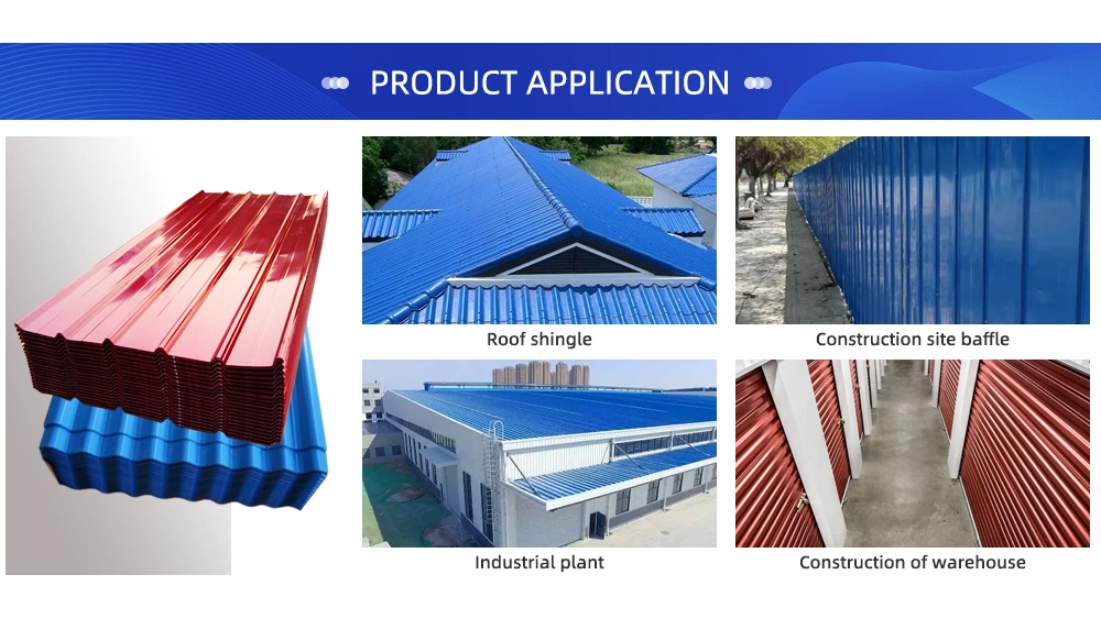 Prime From Factory Dx51d 0.1-1mm Thickness Galvanized Zero Spangle Corrugated Roofing Sheets