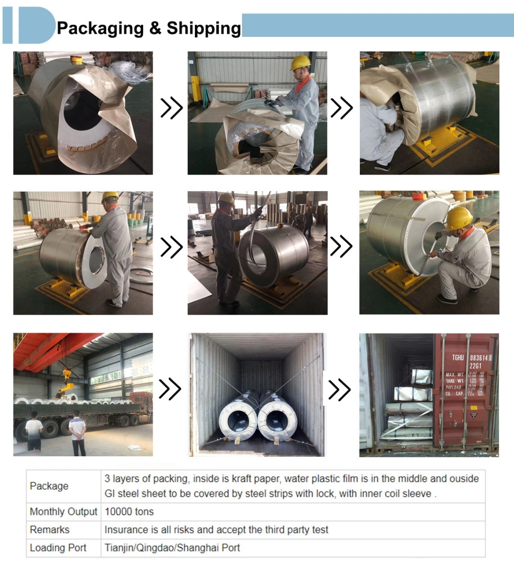 China DC51D+Az 55% Al-Zn Steel in Factory Price Aluzinc Steel Coil (gl coil) Hot DIP Galvalume Steel Coil