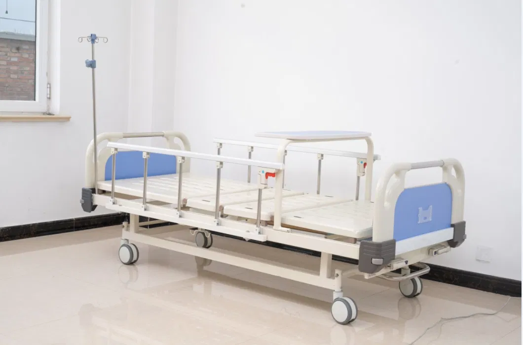 Patient Use for The Hospital Bed Mattress Home Care Two Functions Clinic Medical Bed High Low Electric Hospital Fruniture