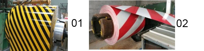 PPGI in Color Coated Steel Coil Warning Tape Wholesale