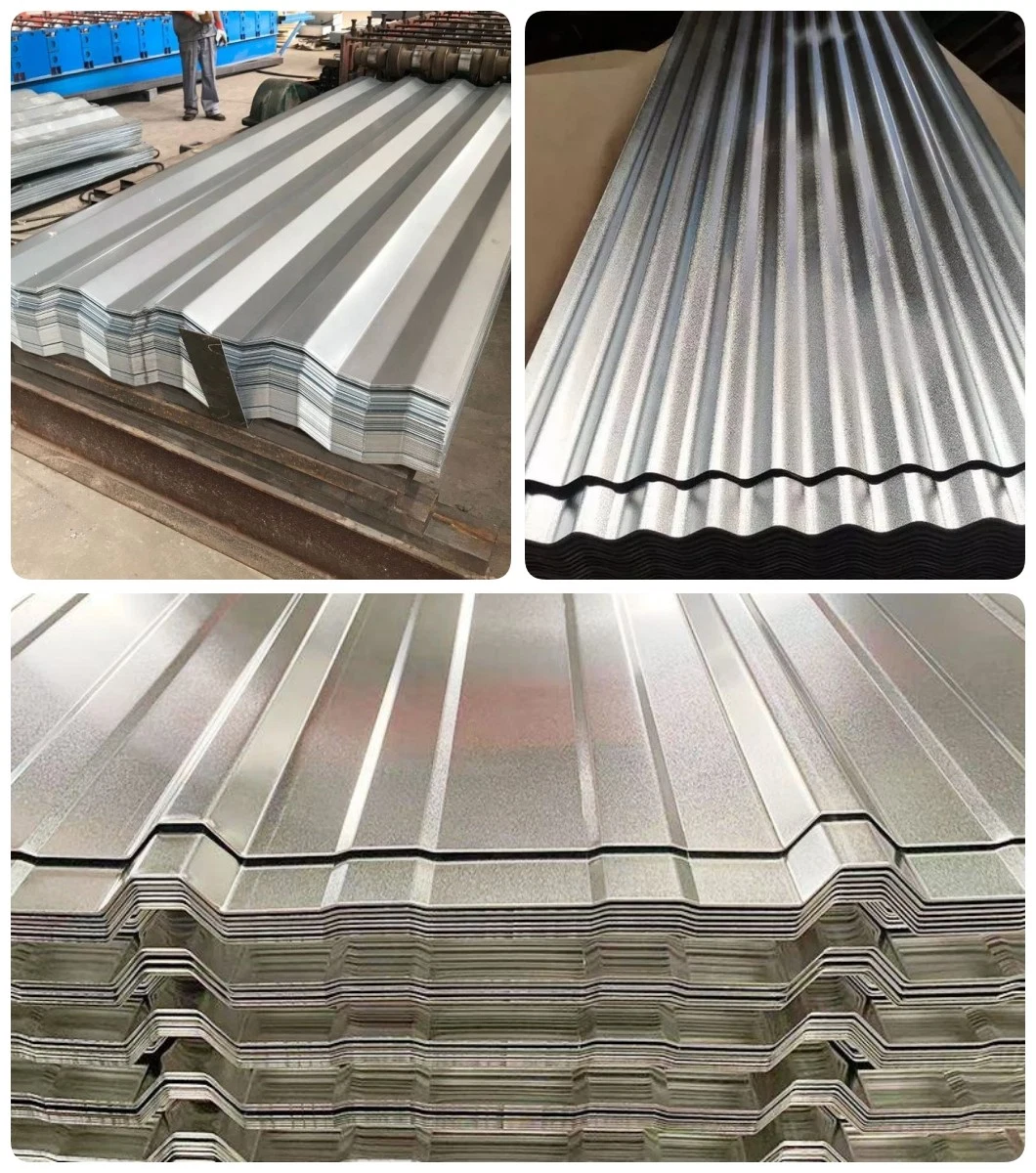 Prime From Factory Dx51d 0.1-1mm Thickness Galvanized Zero Spangle Corrugated Roofing Sheets