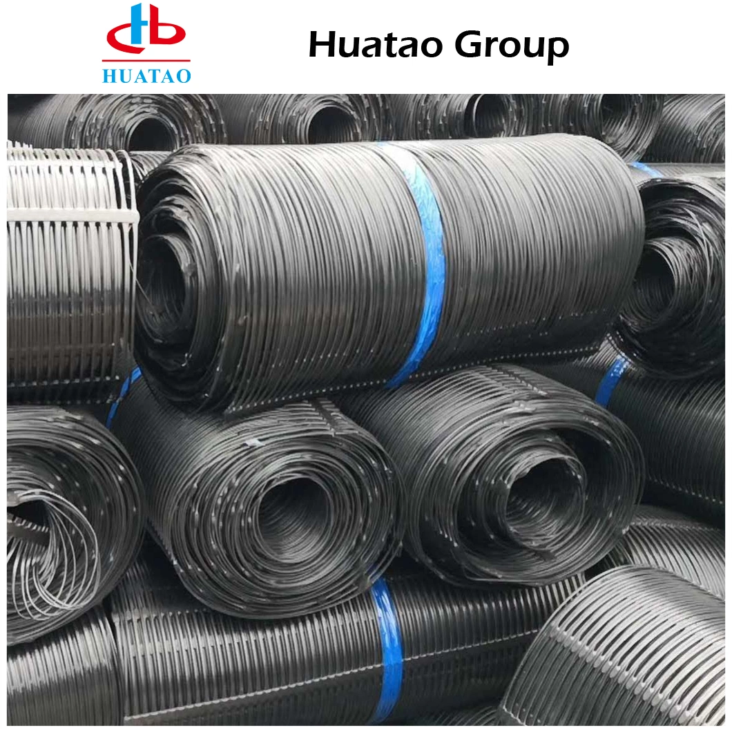 Gravel Grid Plastic Biaxial PP Geogrid &amp; HDPE PP Uniaxial Geogrid Mesh for Retaining Wall