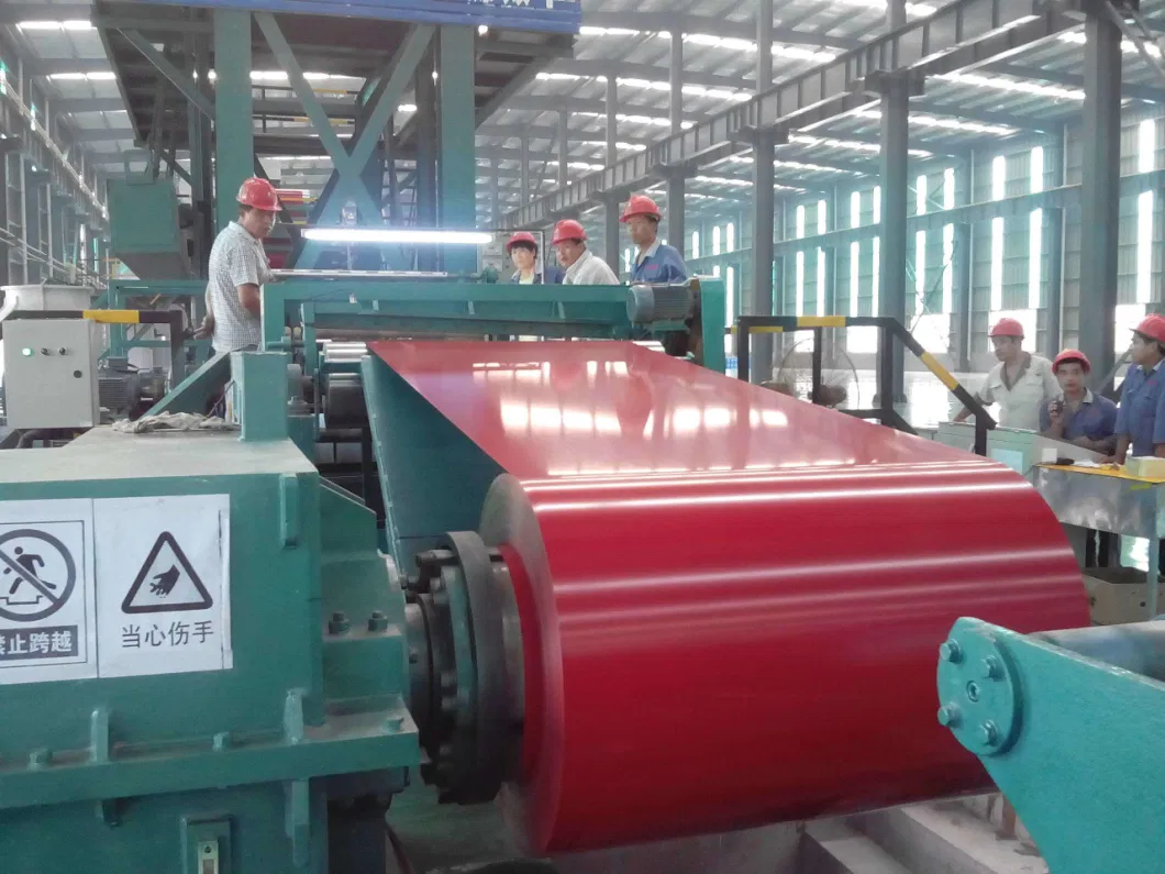 Prime Supplier of Low Price Red Color Coated Galvanized Sheet PPGI Steel Coil