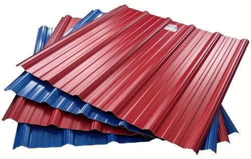 FP112 OEM blue red Color Coated Steel Roof Galvanized Prepainted Corrugated Roofing Sheet