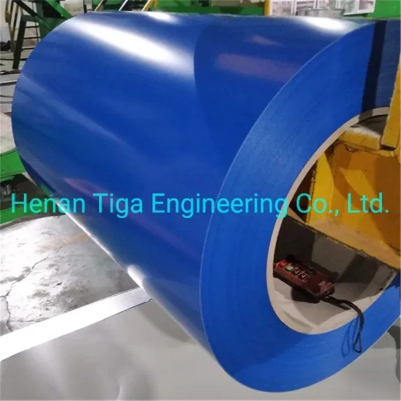 Dx51d China Tiga Factoty Prepainted Galvanized Plate PPGI Steel Coil