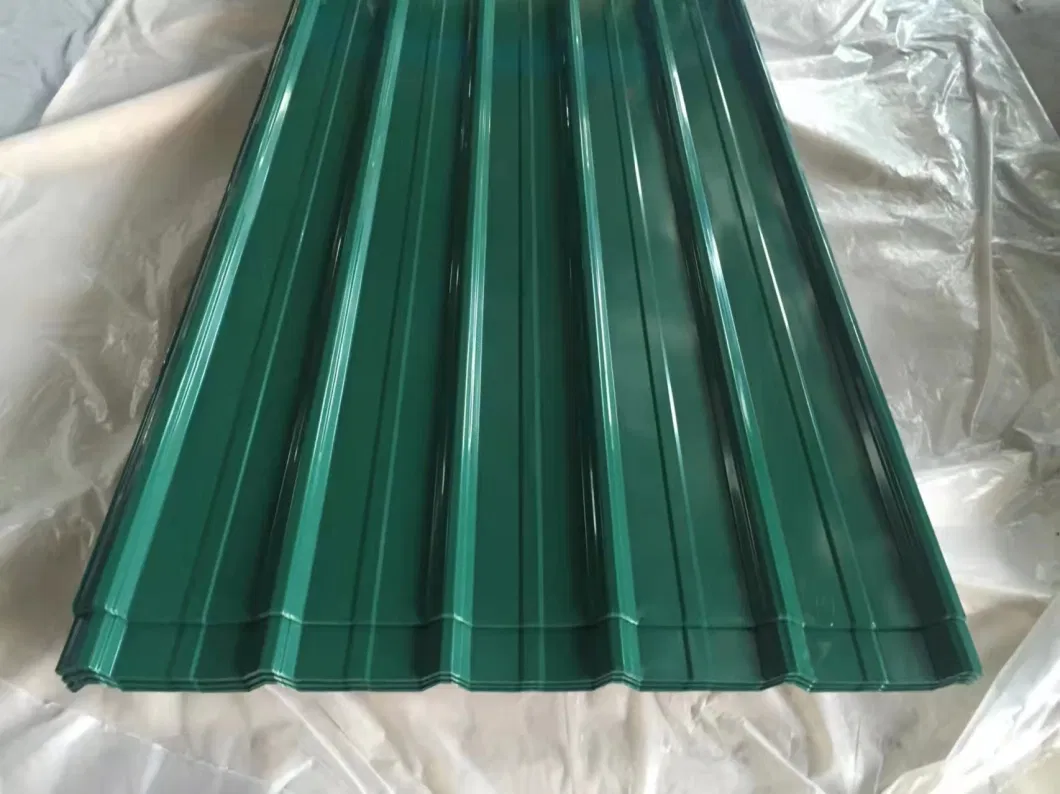 PPGI Sheet Color Coated Galvanized Steel Corrugated Roofing Sheet