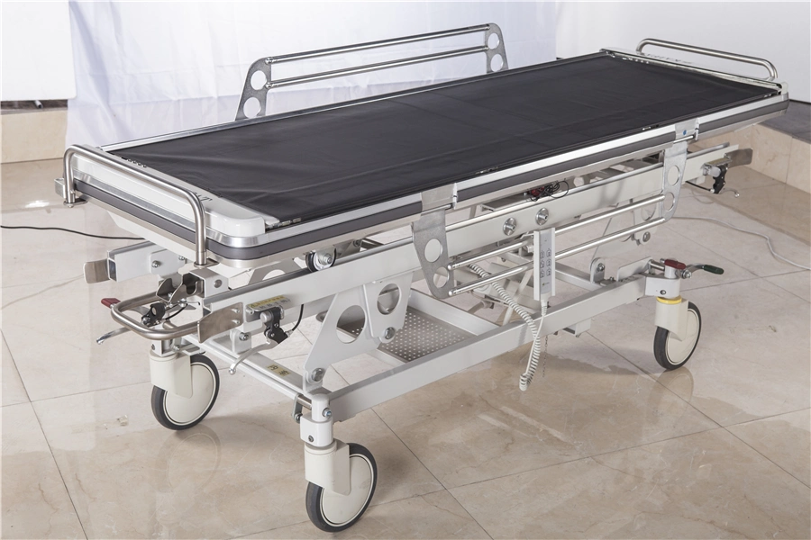 Medical Emergency Strecher ABS Material Hospital Equipment Medical Products ICU Bed Fast Delivery for Large Qty, Five Function Electric Intensive Care Hospital