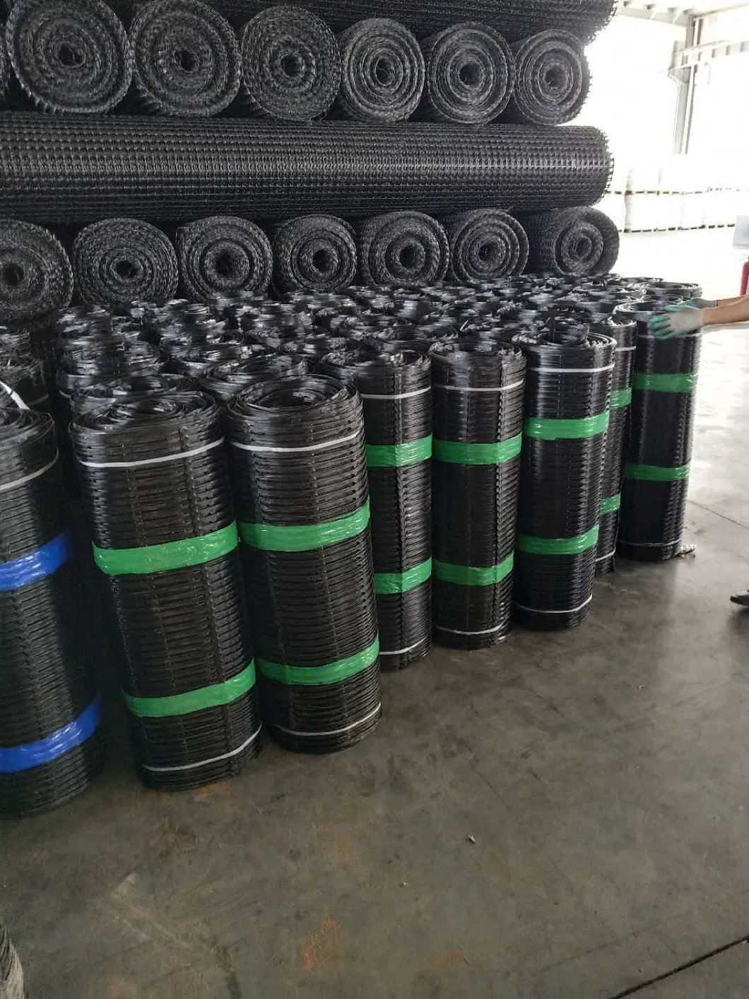 for Road Construction PP HDPE Plastic Uniaxial Geogrid