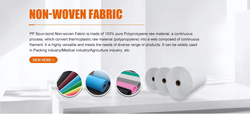 100% PP KN95 Melt Blown Filter Polypropylene Spunbond Nonwoven Fabric