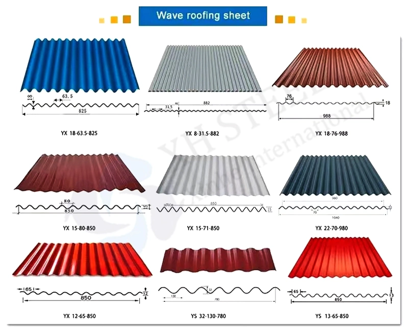 Roof Sheets Zinc Aluminium Az150 G550 Galvanized Gl Building Material Corrugated Steel Plate SGLCC Dx51d+Az Coated Galvalume Roofing Sheet