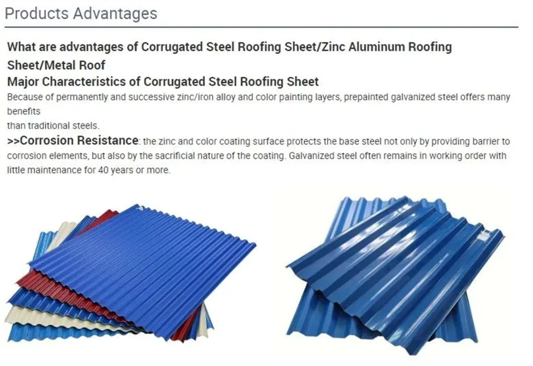 PPGL Roof Tile SGCC Building Material G90 Prepainted Ral Color Coated Galvanized Metal Roof Tiles Gi Metal PPGI Colour Coating Corrugated Steel Roofing Sheet