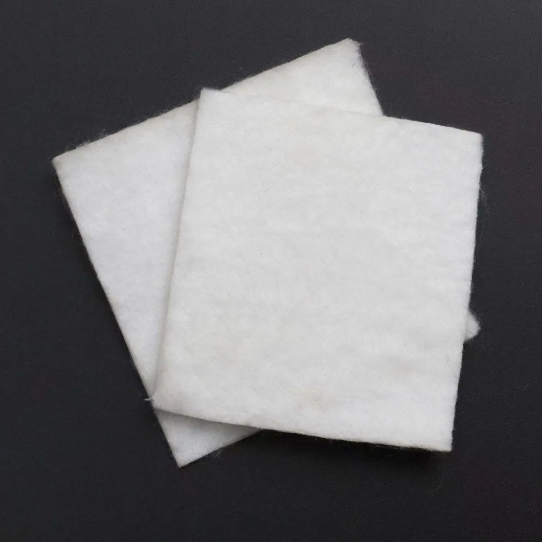 Customized Size Long Filament Needle Punched Pet Polyester Geotextile Non Woven Geotextile