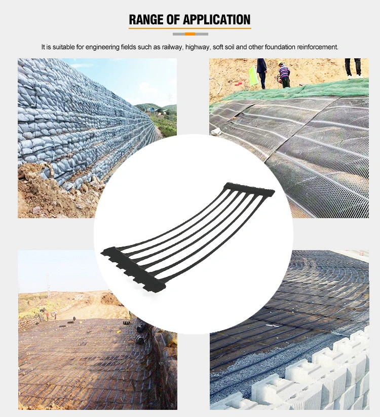 PP Plastic Biaxial Geogrid for Subgrade Stabilization