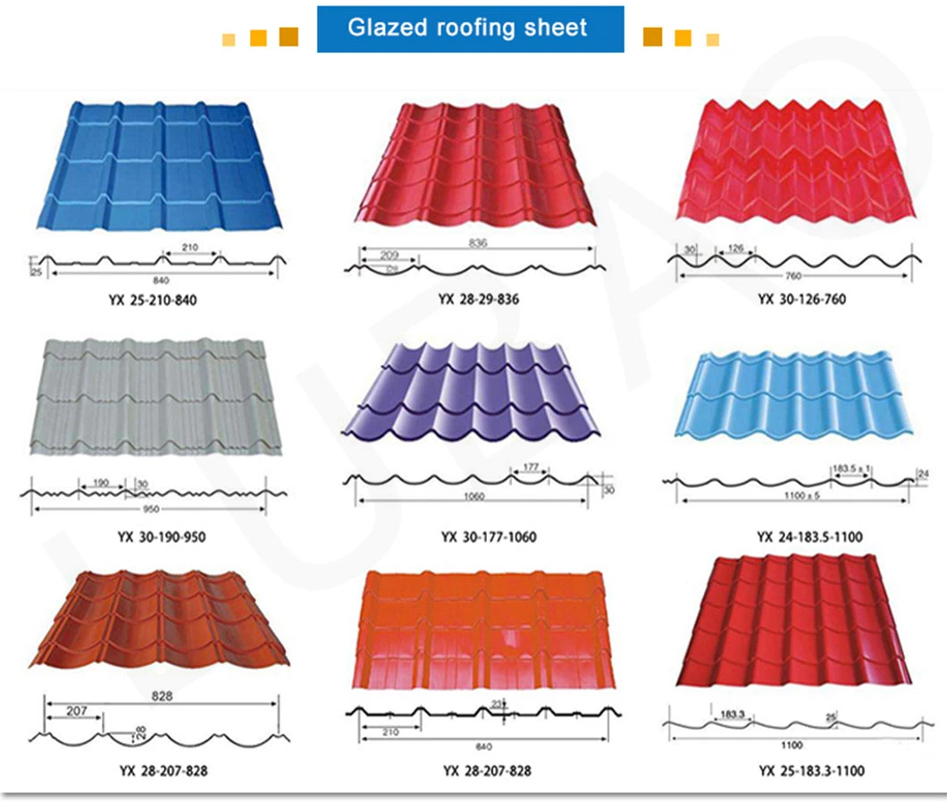 Prepainted Color Roofing Sheet Price Galvanized Corrugated Metal Roofing Sheet