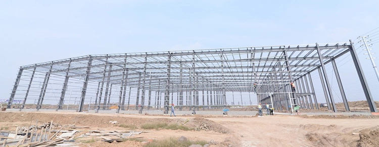 Steel Structure Industrial Aircraft Low Cost Poulet Metal Galvenized Corrugated Warehouse Workshop Hangar Garage for Customized