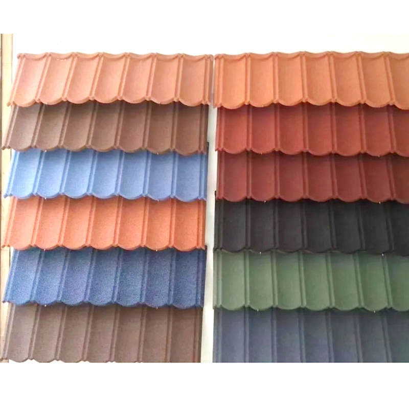 Colored Stone Coating Steel Roofing Sheet with Accessories for Roof Tile