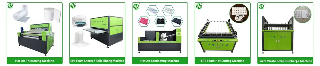 Laminating Machine Rolls to Rolls PE EPE Polyethylene Foam Sheets