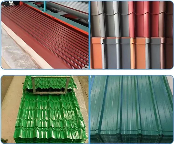 Hot Selling Wholesale Gi Zinc Coated Galvanized Roofing Sheet PPGI Galvalume Corrugated Metal Roofing Sheet