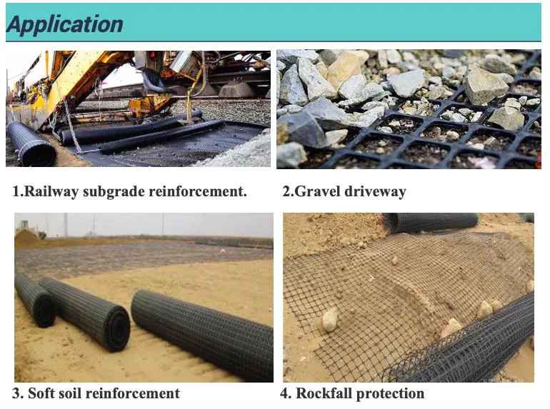 High Tear Strength Cost Effective Geogrid