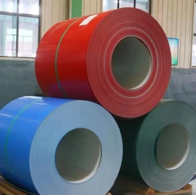Color Coated PPGI Galvanized Steel Metal Prices Per Ton PPGI Coils Prepainted