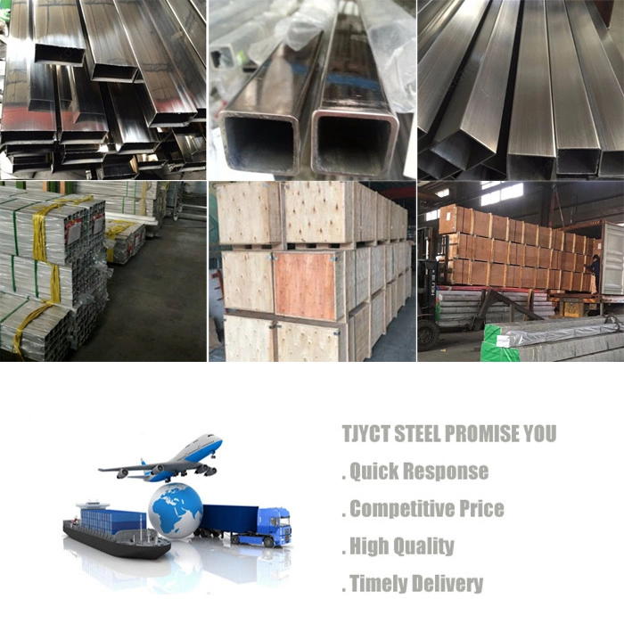 Ss201 SS304 SS316 Shs Rhs Stainless Hollow Section Tube Steel