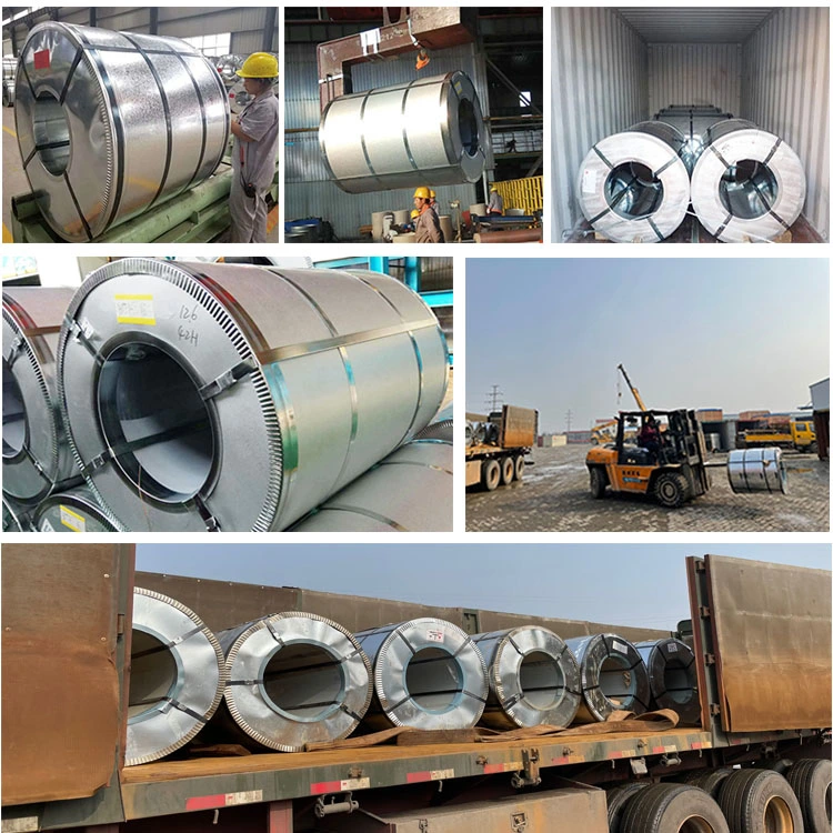 China Factory Hot Sell Dx51d Z275 Z350 Hot Dipped Galvalume Steel Coil Aluzinc Az150 Steel Galvanized Steel Coil