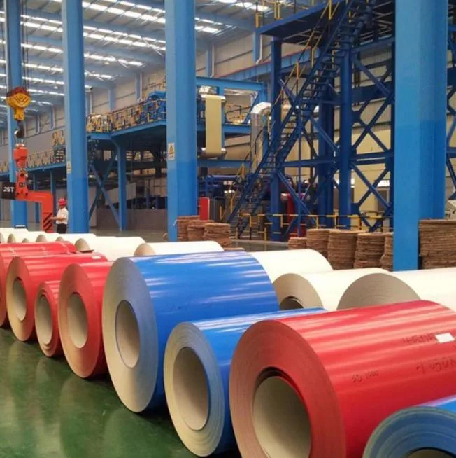 Custom Made PPGI Color Coated Steel Coil for Manufacture Roof Panel