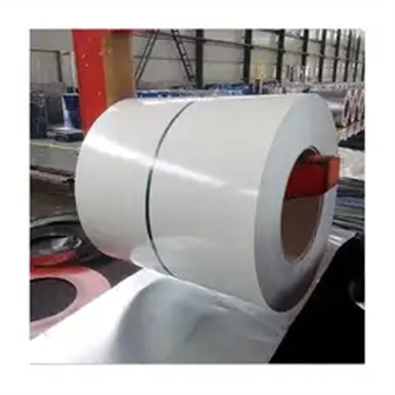 Hot Sale Manufacturer 0.12-4.0mm Ral 9012 White PPGI PPGL Color Coated Sheet Plate Prepainted Galvanized Steel Coil PPGI