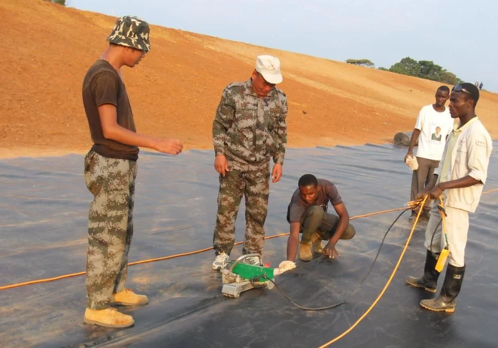 Impermeable PE Membrane for Pond Construction