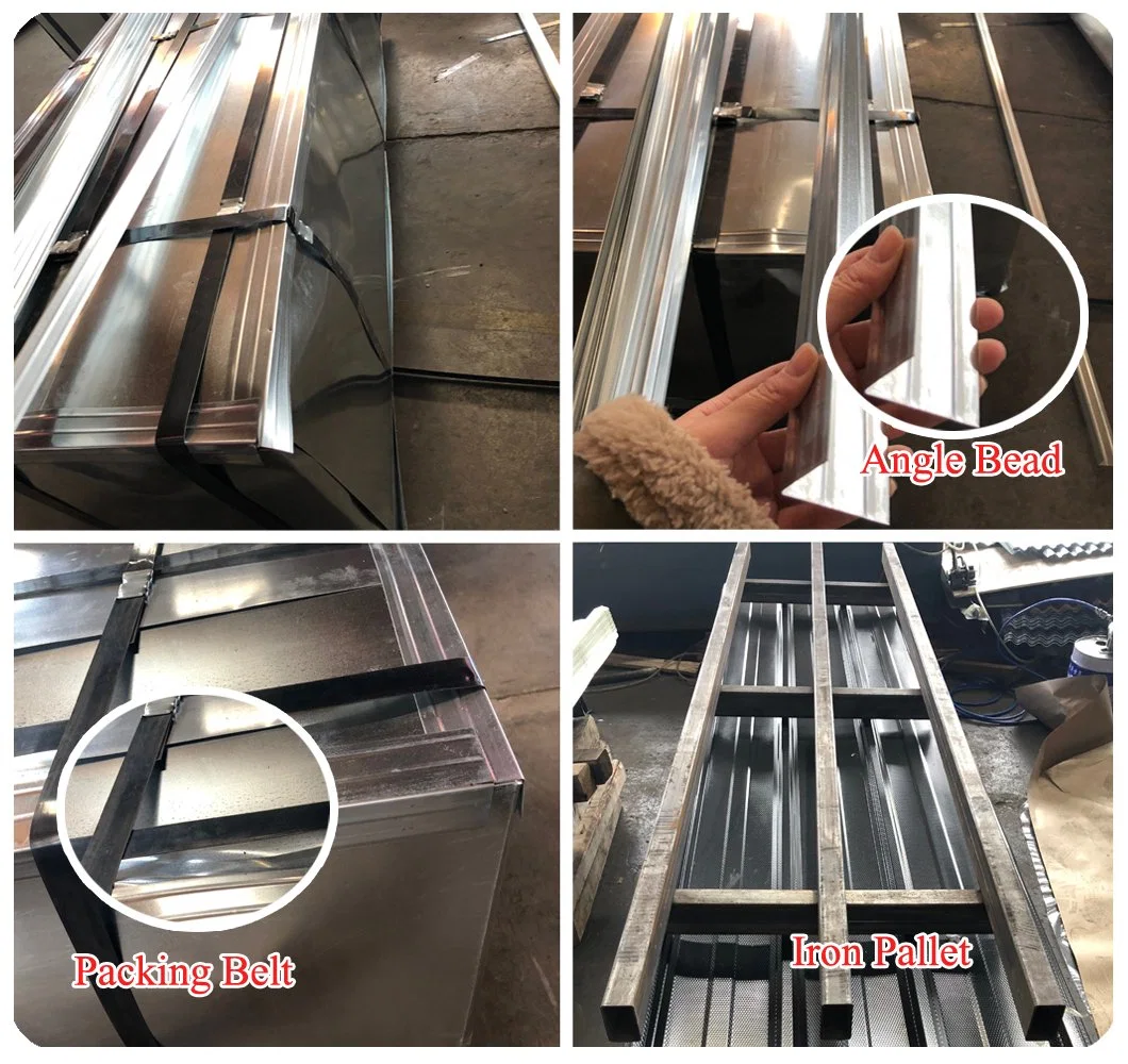 Building Material T-Type and Wave Type Galvanized Corrugated Roofing Sheet