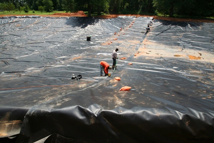 Manufacturer Geosynthetics Smooth HDPE Geomembrane for Irrigation Canals