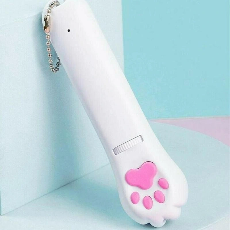 4 Types USB Pet LED Laser Cat Laser Toy Interactive Toy Bright Animation Mouse Shadow Cat Pointer Light Pen Rechargeable Toys