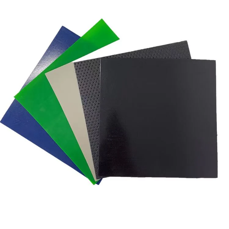 Wholesale 100% Virgin High Density Polyethylene Anti-Seepage Waterproof Smooth Textured HDPE Geomembrane for Landfill Mining Dam Water Lake Pond Liner Price