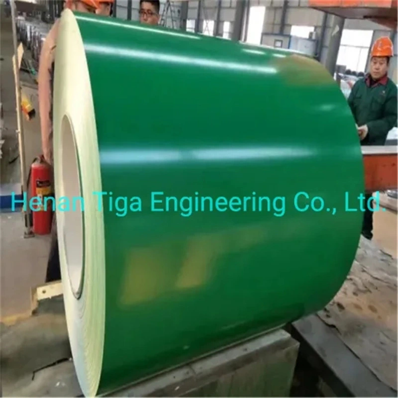 Dx51d China Tiga Factoty Prepainted Galvanized Plate PPGI Steel Coil