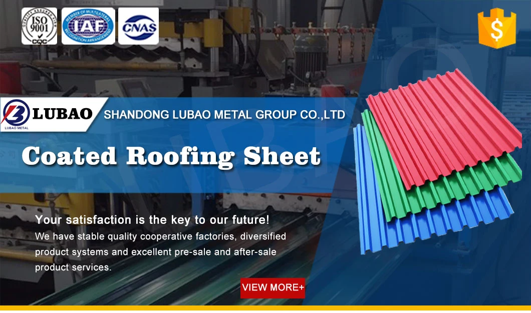 Prepainted Color Roofing Sheet Price Galvanized Corrugated Metal Roofing Sheet